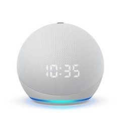 Echo Dot 4ª Geração Com Relógio (Alexa) Assistente Pessoal Inteligente