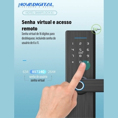 Fechadura Inteligente com Biometria Nova Digital - Tuya - comprar online
