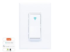 Interruptor Inteligente Wifi Líder 1 Botão 4x2 (Embutir) Protocolo Tuya