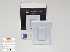 Interruptor Inteligente Wifi Líder 1 Botão 4x2 (Embutir) Protocolo Tuya - Will Store 