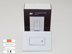 Interruptor Inteligente Wifi Líder 1 Botão 4x2 (Embutir) Protocolo Tuya - loja online