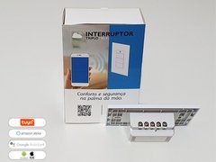 Interruptor Wifi Líder 3 Botões 4x2 (Embutir) Protocolo Tuya na internet
