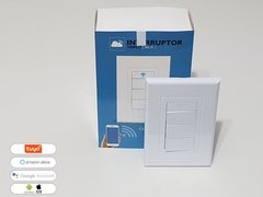 Interruptor Wifi Líder 3 Botões 4x2 (Embutir) Protocolo Tuya - comprar online