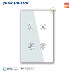 Interruptor Inteligente para Ventilador Tuya - Nova Digital na internet