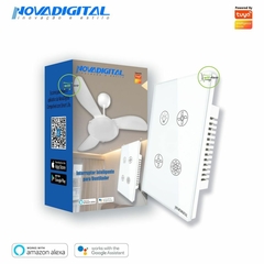 Interruptor Inteligente para Ventilador Tuya - Nova Digital - comprar online