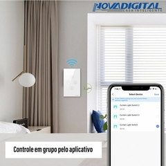 Interruptor Inteligente Wi-Fi para Cortina e Luz Novadigital Tuya - comprar online