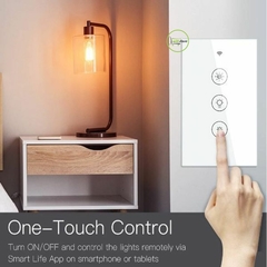 Interruptor Touch Dimmer Wi-Fi Nova Digital - Tuya - Will Store 