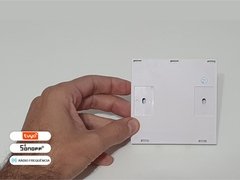 Interruptor Touch RF 433Mhz Sem Fio 02 Botões Ewelink E Tuya - loja online
