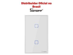 Interruptor Touch Wifi Sonoff com 02 Botões - Amazon Alexa / Google Assistant Original - Modelo TXT0US2C - comprar online