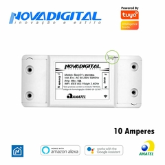 Relé Basic Wi-Fi Com RF433Mhz Novadigital Tuya - comprar online