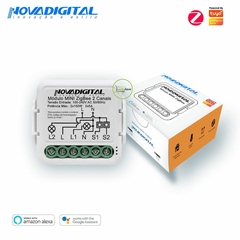 Relé Mini Zigbee 1 Canal Novadigital - Tuya