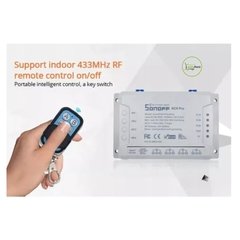 Relé Sonoff 4ch Pro Canais R2 Interruptor Wifi Rf 433mhz Original - Will Store 