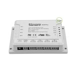 Relé Sonoff 4ch Pro Canais R2 Interruptor Wifi Rf 433mhz Original - comprar online