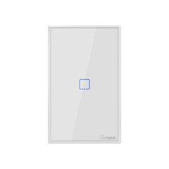 Capa Espelho Frontal Interruptor Touch Wi-Fi SONOFF de 1, 2 e 3 Botões - Branco ORIGINAL - comprar online
