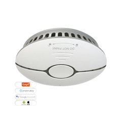 Sensor Detector de Fumaça Wi-Fi Nova Digital - Tuya