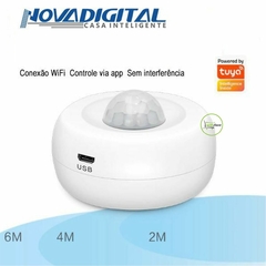 Sensor de Movimento/Presença Wi-Fi Nova Digital - comprar online