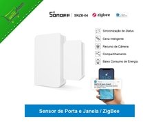 Sensor De Portas E Janelas Sonoff Zigbee 3.0 Snzb-04 Alexa / Google - Will Store 
