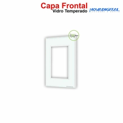 Capa Espelho Frontal Interruptor ZIGBEE Tecla Física 4x2 Novadigital Modelo 2024 - comprar online