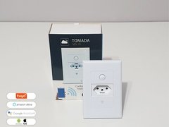 Tomada Inteligente Wi-Fi Tuya 4x2 para Embutir - comprar online