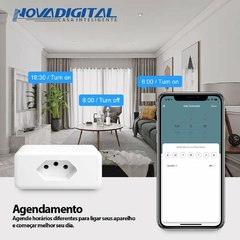 Tomada Inteligente Wifi 20A PRO Nova Digital - Tuya - Will Store 