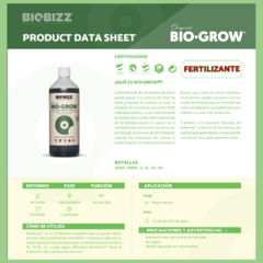 Bio Grow BioBizz 250ml - comprar online