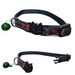 Collar Para Gatos Con Cascabel Sonoro Broche Click Ajustable - TODODEPORTESMFC