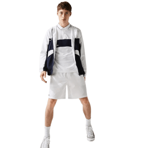 Short De Tenis Lacoste Sport X Novak Djokovic Profesional Blanco