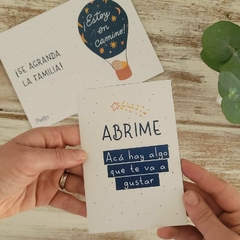 Kit imprimible Anuncio Bebé (producto digital) - comprar online