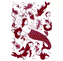 Sirena con peces - Carla Colombo