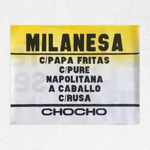 Póster Milanesa (Chocho)