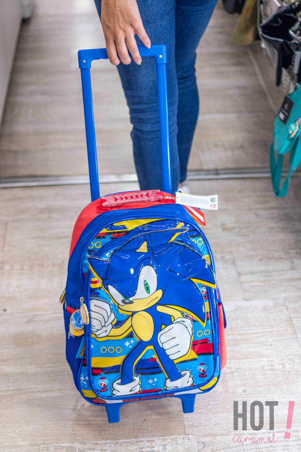Mochila sonic con carrito sale