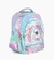 MOCHILA ESPALDA 18″ UNICORNIO ARCOIRIS LILA CON LUZ LED - comprar online