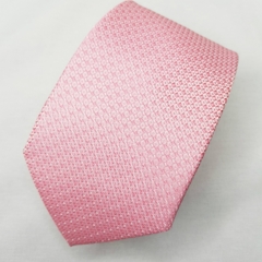Gravata Semi-Slim Jacquard Rosa Claro com detalhe pontinho branco (cópia) na internet