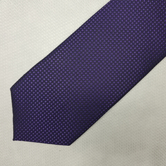 Gravata Semi-Slim Jacquard Roxo com Lias Qudrada na internet