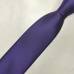 Gravata Semi-Slim Jacquard Roxo Trabalhado - comprar online