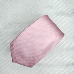 Gravata Slim Jacquard LIsa Trabalhado Rosa