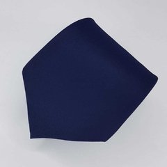 Gravata Clássica Microfibra Lisa Azul Marinho - comprar online