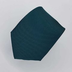 Gravata Semi Slim Jacquard Verde Escura na internet