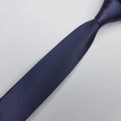 Gravata Semi-Slim Jacquard Cinza Trabalhada - comprar online