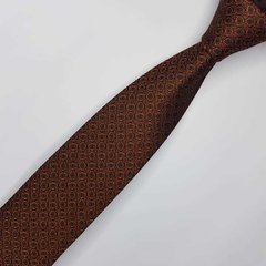 kit Máscara Lenço e Gravata Semi-Slim Jacquard Laranja Trabalhada na internet