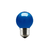 LÂMPADA INCANDESCENTE BOLINHA A45 E27 15W 220V AZUL