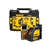 KIT DE MEDIÇÃO COM TRENA LASER 30M DW099E + NIVEL LASER 30M DW088CG + CAIXA TSTAK ORGANIZADORA - DEWALT