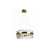 PENDENTE HORT METAL/VIDRO DOURADO 38W BIVOLT LED 3000K REDONDO 60CM