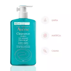 AVENE CLEANANCE GEL LIMPIADOR 400ML en internet