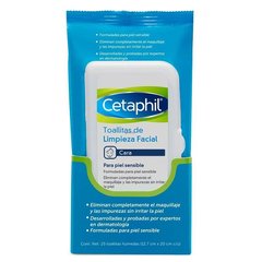 CETAPHIL TOALLITAS DE LIMPIEZA FACIAL - DESMAQUILLANTES