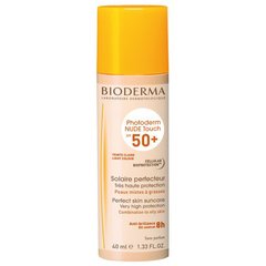 BIODERMA PHOTODERM NUDE TOUCH SPF 50+ (Tinta clara) 40 ml