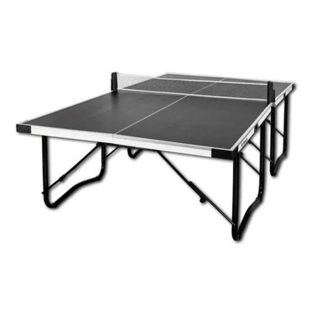  Mesa de ping pong para juegos al aire libre, 72.05 x 35.83 x  29.92 pulgadas, mesa de picnic portátil, escritorio esquinero, incluye red  2 paletas y 3 bolas con bolsa para