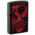 ENCENDEDOR ZIPPO MOD 49775 RED SKULL