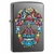 ENCENDEDOR ZIPPO MOD 49135 MUSHROOM SKULL