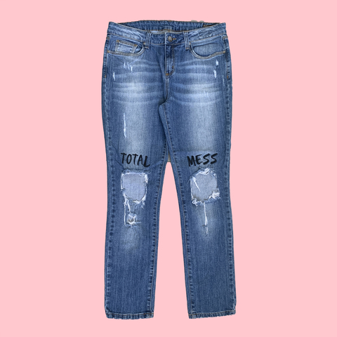 Calça Jeans Total Mess Bobô - She List Brechó